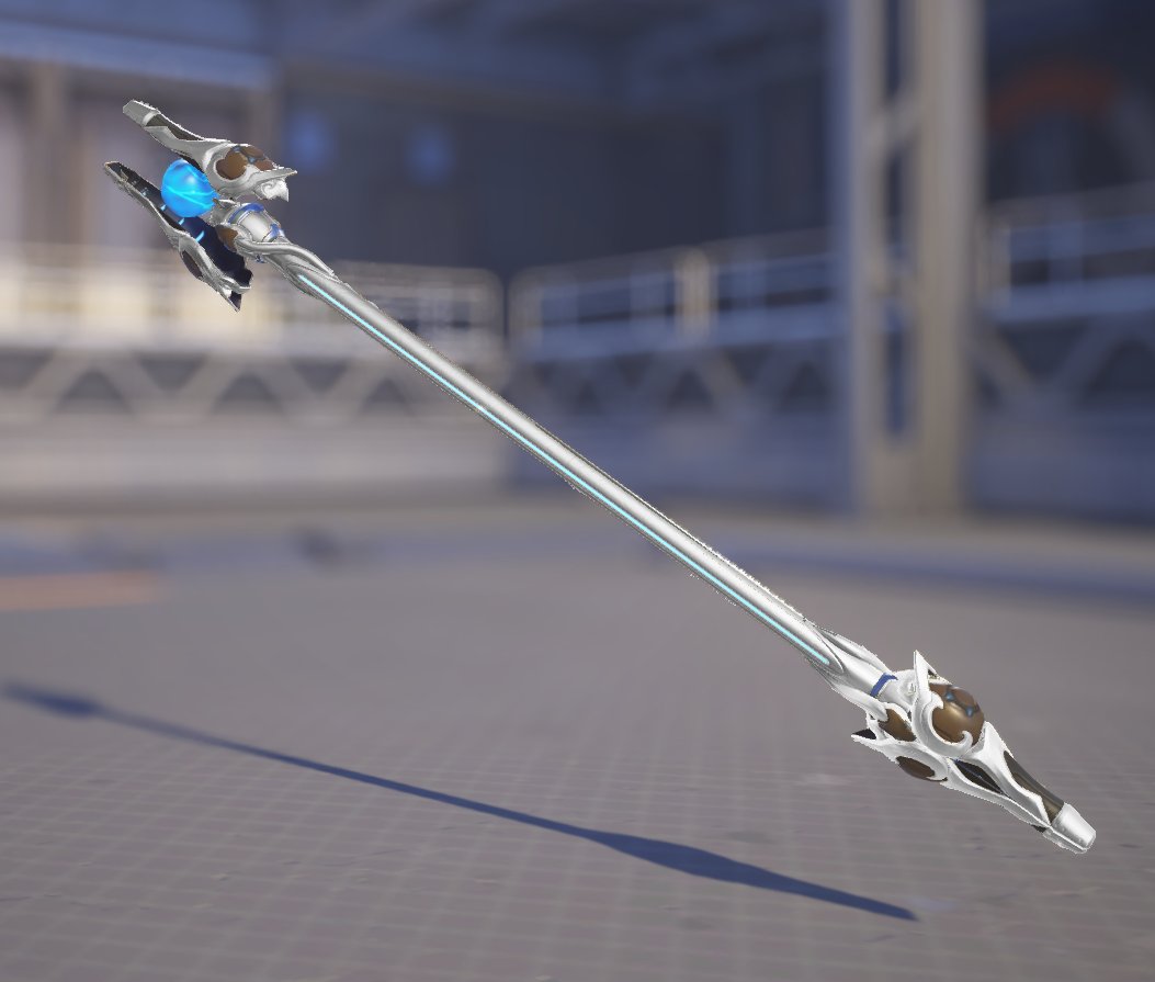 shibe77's tweet photo. i want overwatch to make a silver weapon variant like this https://t.co/VJYlx6mtrm