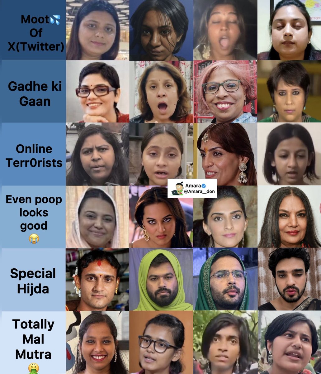 Amara__Don's tweet photo. My honest opinion about these Cute leftist Females..Do you agree..? https://t.co/j7pAT88Nye