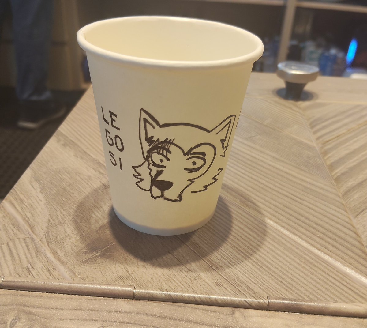 iraizlozano1's tweet photo. Legoshi is everywhere
#beastars #cofee @itaparu99 https://t.co/S3bF6UZrXK