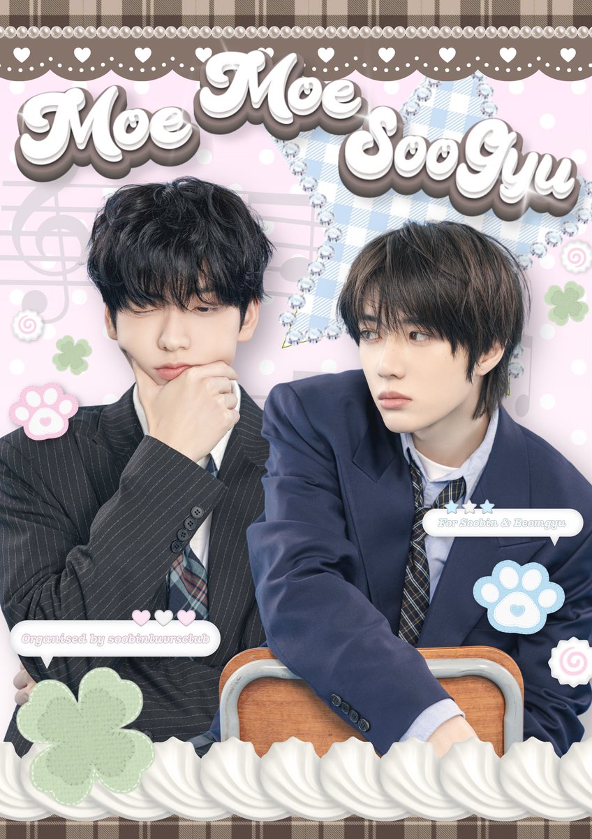 soobinluvrsclub's tweet photo. 𑣲⋆ 𝓜𝓸𝓮 𝓜𝓸𝓮 𝓚𝔂𝓾𝓷!~ ♡

A fan cafe event for our cute bestiez is coming on your way ⋆˚🐰🧸

📆 10th Oct 2026
🕓 12:00pm - 5:00pm
📍 Ola Froyo Cafe, Pasar Seni

#MoeMoeSoogyu #SOOBIN #BEOMGYU #단짝즈 #TOMORROWXTOGETHER https://t.co/Dleol9dgMQ