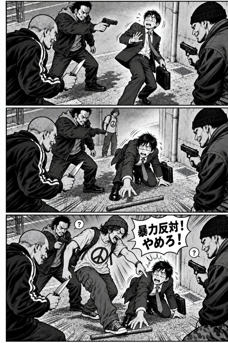 nippon_ukuraina's tweet photo. 自称「平和主義者」がやっていること https://t.co/9VDXGUQoTT