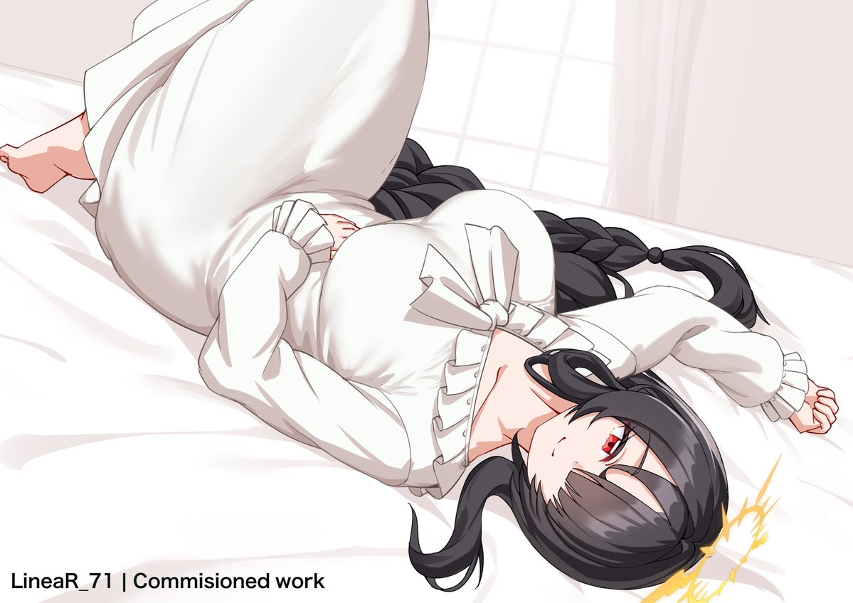 LineaR_71's tweet photo. [Commission Posting] 

Commissioned by: Rube (Vgen) 

Come here~

#ブルアカ
#BlueArchive https://t.co/vQzMHiafgg