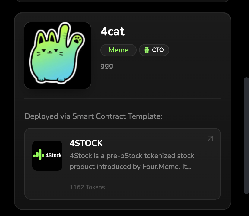4catbnc4's tweet photo. Addressing the vamp fud for $4cat:

Unfortunately for those buying the 'OG', the first 4cat created was not created using the 4STOCK deployment contract. There is no tax, there is no $BNC4 rewards.

That is all. https://t.co/jM1IsOJ9SM