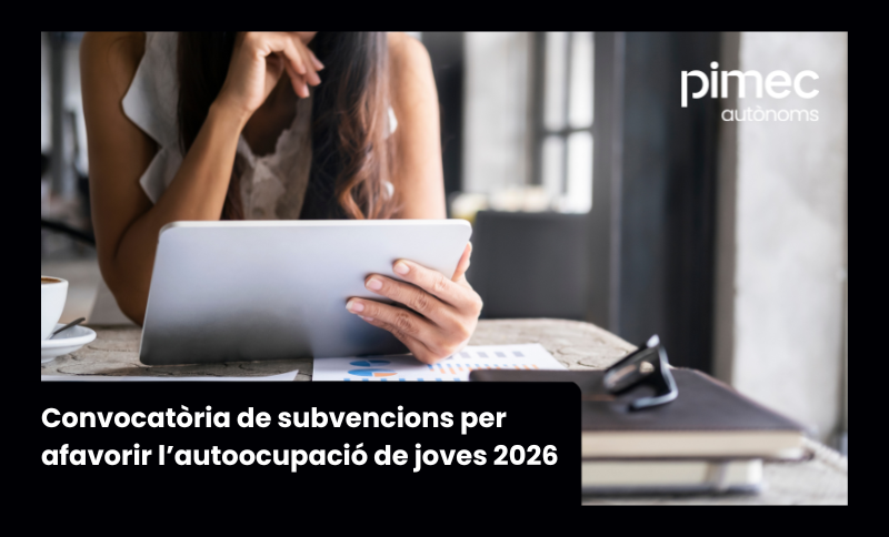 PimecAutonoms's tweet photo. Tens de 18 a 29 anys i has iniciat una activitat com a autònom/a?

📌 El Departament d'Empresa i Treball ha publicat la convocatòria 2026 de subvencions per afavorir l’autoocupació de joves en el marc del Programa FSE+.

📅 Sol·licita-ho fins al 22/09!

https://t.co/pmMBMqGDWw https://t.co/NFzvPBEK5t