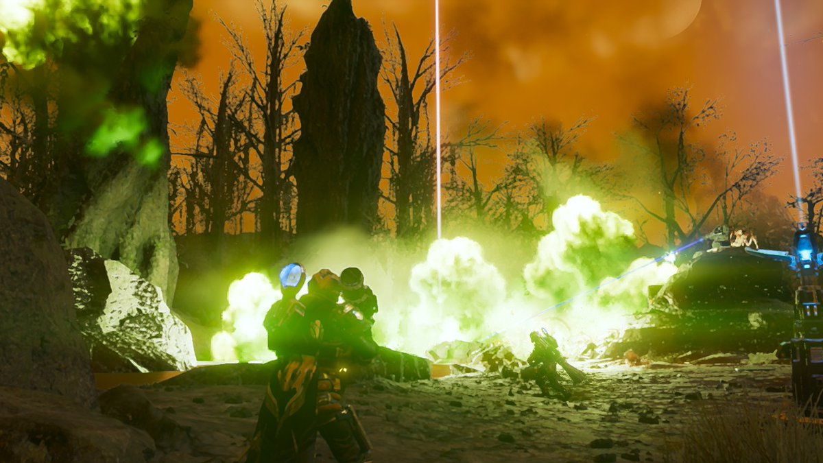 mak_wizard's tweet photo. New campaign reward has arrived; the Eagle Gas Airstrike stratagem ⇧⇨⇦⇨ came in very handy against those Spore Burst Strain bugs on Bore Rock when finishing that last Major Order.

#helldivers2 #gaming #videogame #eaglegasairstrike #makwizard https://t.co/l90txLlYYj