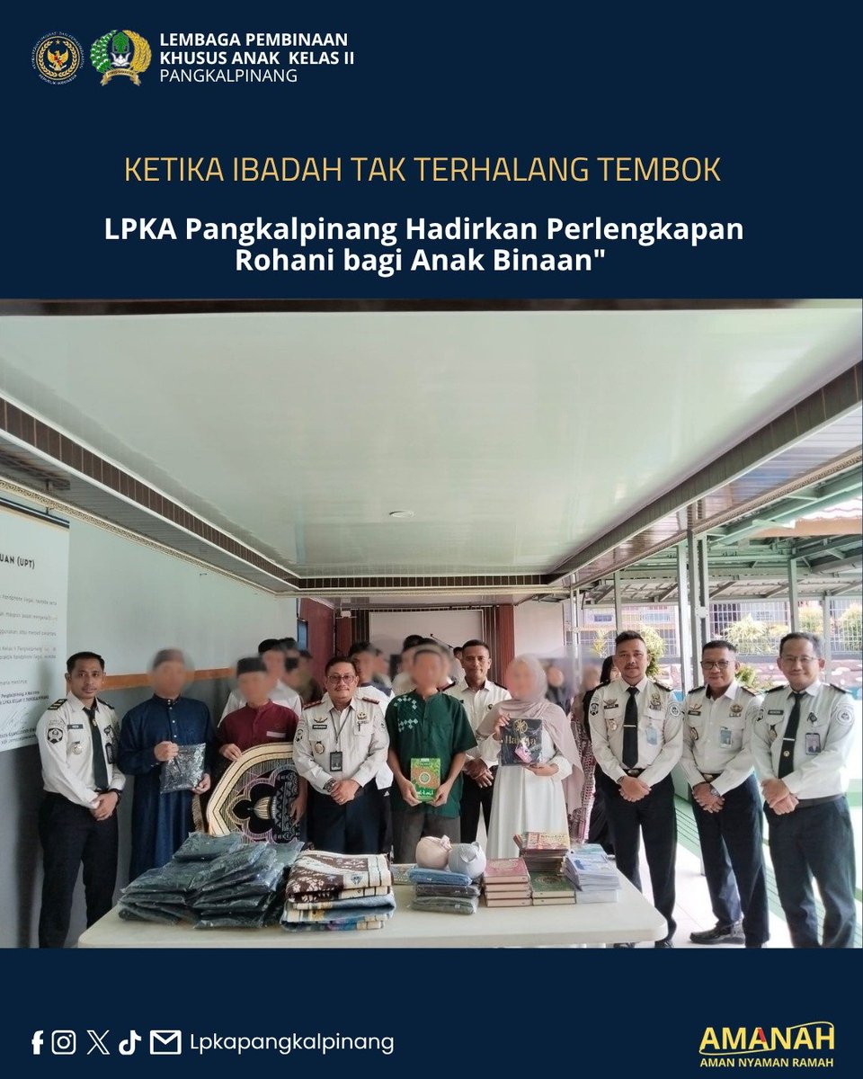 lpkapkpinang's tweet photo. @ditjenpas
@pemasyarakatanbabel 

#kemenimipas
#guardandguide
#ditjenpas
#pemasyarakatanbabel
#kanwilditjenpasbabel
#LPKAPangkalpinang
#setahunberdampak https://t.co/5TPsuyb5gw