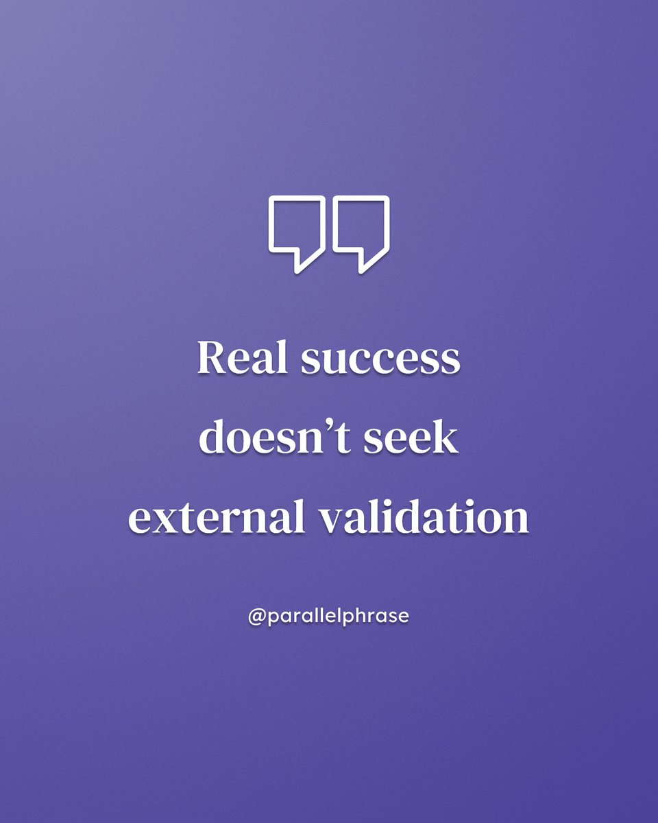 parallelphrase's tweet photo. The strongest confidence comes from knowing your worth without needing constant approval. Growth becomes more meaningful when it is driven by purpose rather than recognition.
 
#selfgrowth #innerconfidence #personaldevelopment https://t.co/OqIU0488cH