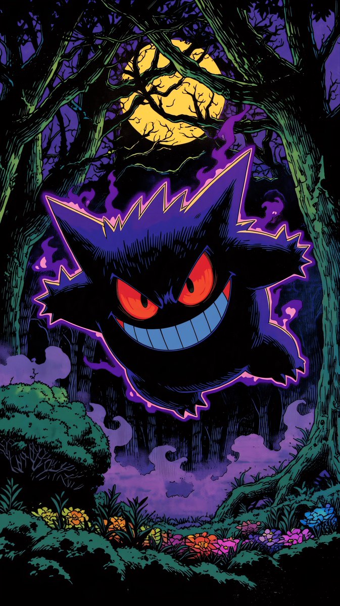 Classisco123's tweet photo. Gengar 4k 👿 https://t.co/AAltT107tc