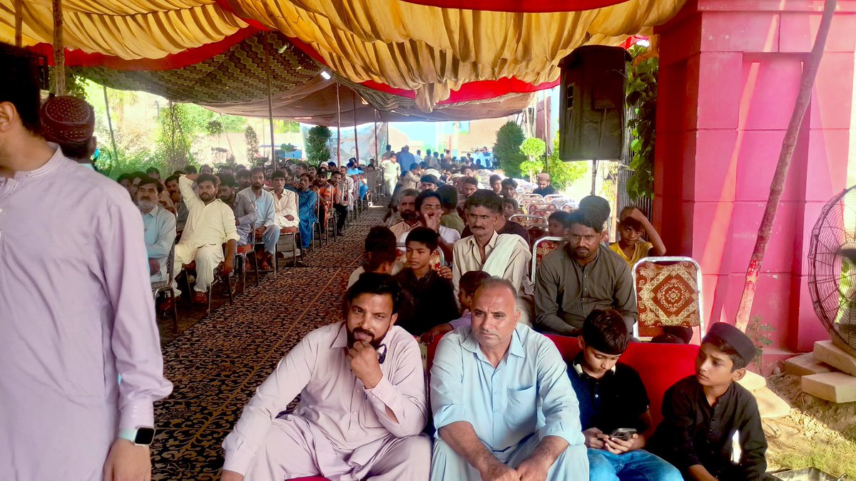 JahanAraWattoo's tweet photo. Defence Day of Pakistan was celebrated with great fervor at Depalpur, Okara. 
We paid tribute to the brave sons of this soil, especially Major Shabbir Sharif Shaheed, Nishan-e-Haider, whose courage at Head Sulemanki in 1965 became a beacon for the entire nation. We salute with pride the Shaheed of Okara who laid down his life in Balochistan, proving once again that this land is the land of brave sons.  
On this day, we also salute our Field Marshal  Syed Asim Munir CDF and the armed forces for their unwavering resolve and for giving a befitting reply to the enemy  in Marqa e haq .
The people of Depalpur stand united in honoring our martyrs and in renewing our pledge to defend the sovereignty and integrity of 🇵🇰