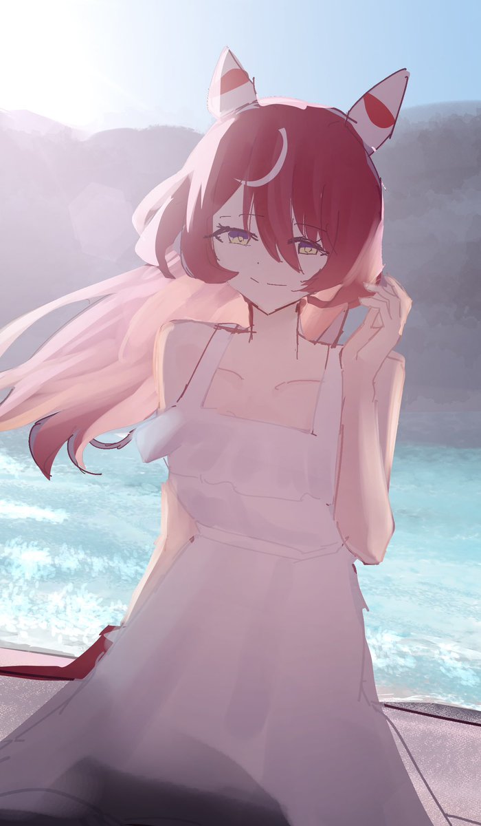 DenryokuSaboten's tweet photo. ワンドロ髪下ろシオン https://t.co/S1oZ1lZb2G