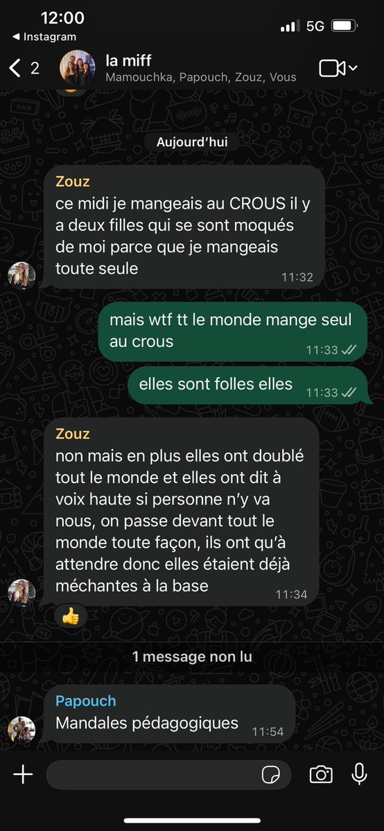 tatatigree's tweet photo. papa a raison jvais aller baffer les connasses qui harcèlent ma sœur à la FAC ptn de merde https://t.co/ccXfHYvB3z