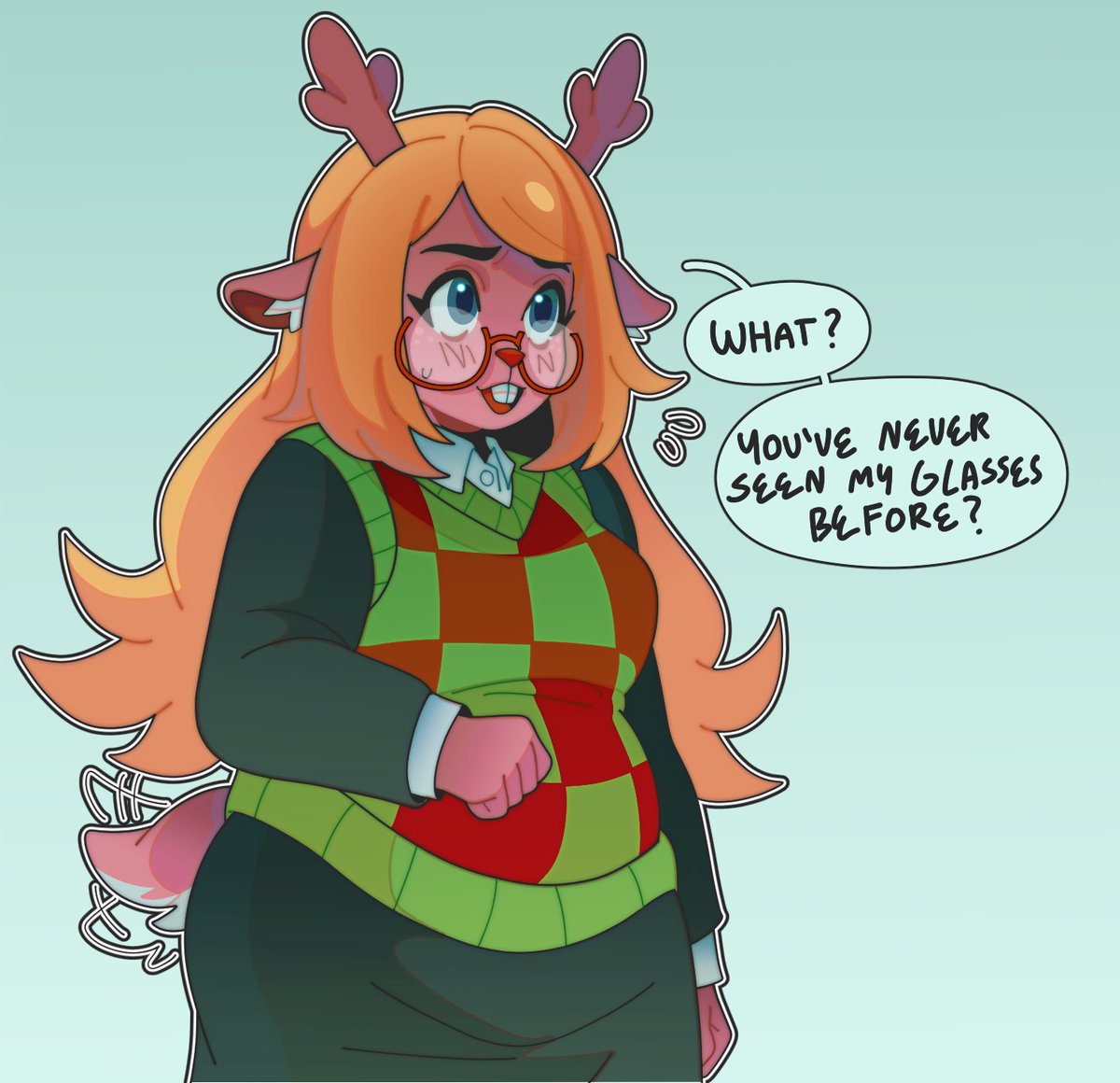 purrrrritynyank's tweet photo. I just wanted to draw noelle with glasses tbh
#noelledeltarune #deltarunefanartㅤ https://t.co/4BFtRnczoi