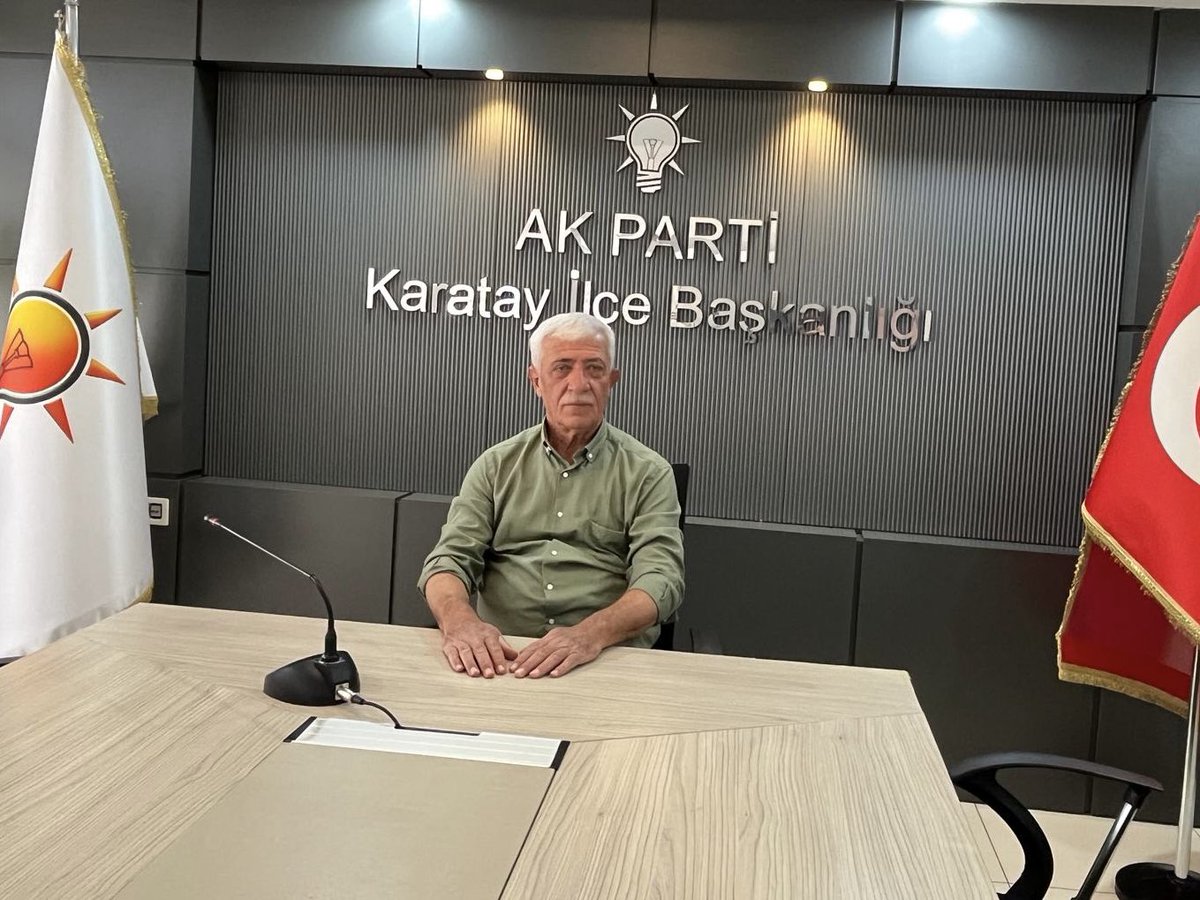 akparti_karatay's tweet photo. İlçe Başkanlığımızda bugün İlçe Sivil Toplum ve Halkla İlişkiler Başkanı Sıtkı Çetinkaya nöbetçidir.

AK Parti Karatay İlçe Başkanlığı
☎️ 0 (332) 353 88 19

📍 Şemsi Tebrizi Mah. İstanbul Cad. Ay İşhanı No:123 Karatay Konya https://t.co/n0Yr8ZgNJ7