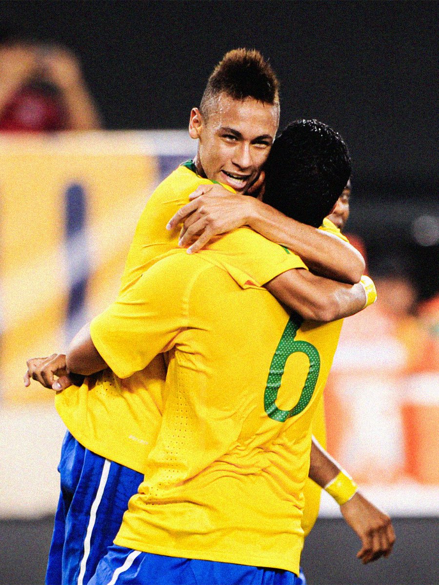 FIFAWorldCup's tweet photo. On this day in 2023, Neymar Jr. made history by becoming Brazil's all-time leading goalscorer 🇧🇷✨

#FIFAWorldCup https://t.co/JaUqpxxAJl