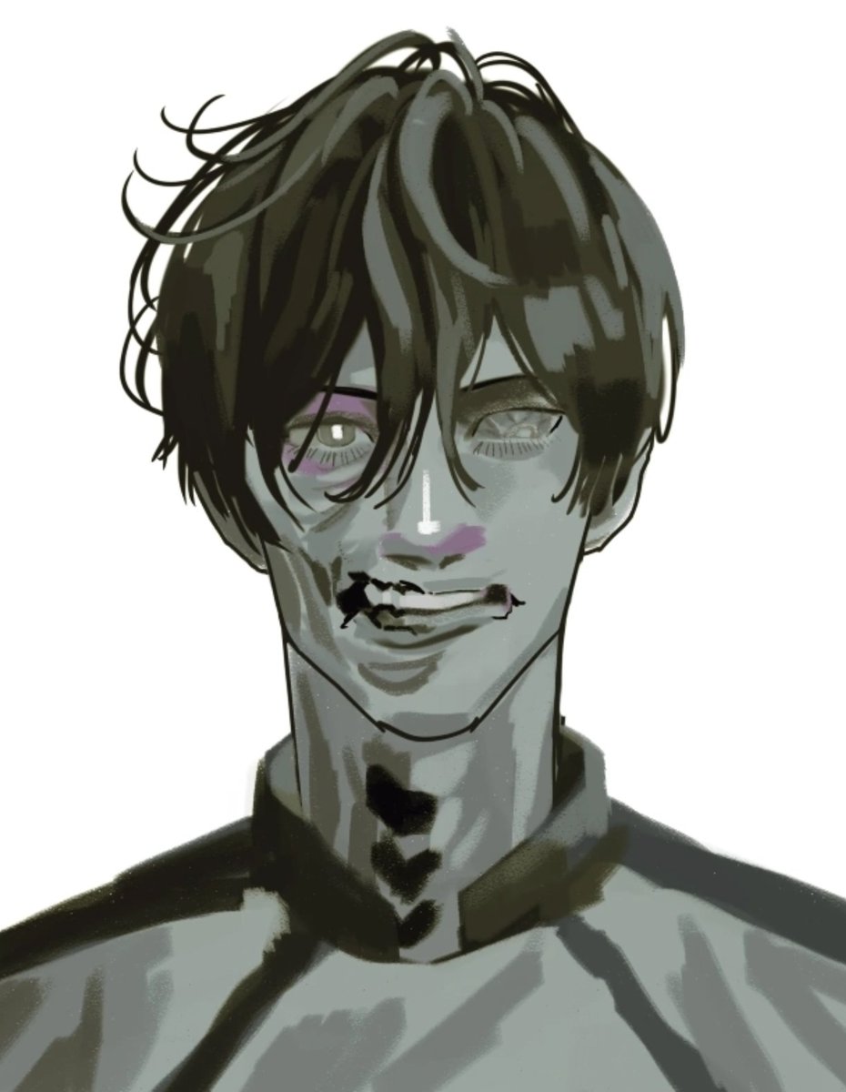 seodovnik's tweet photo. zombie rin #bluelock https://t.co/d3QS4WoQ4J