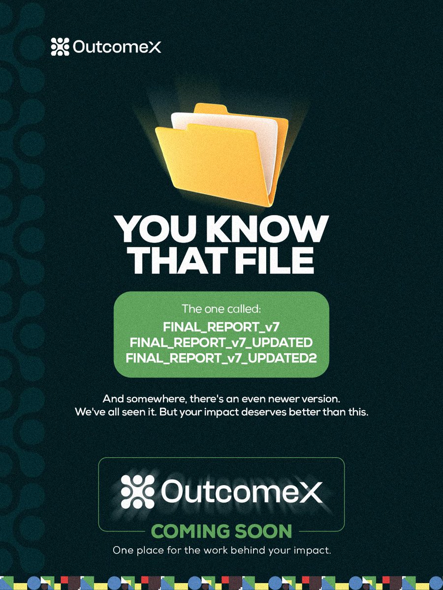 outcomex_'s tweet photo. It starts innocently.

One spreadsheet.
Then another version.
Then someone makes a copy.
Then someone else updates the copy.

Before long, nobody is completely sure which file has the latest information.

The problem isn’t that your team doesn’t care about getting it right. https://t.co/CmkvOZjgxb
