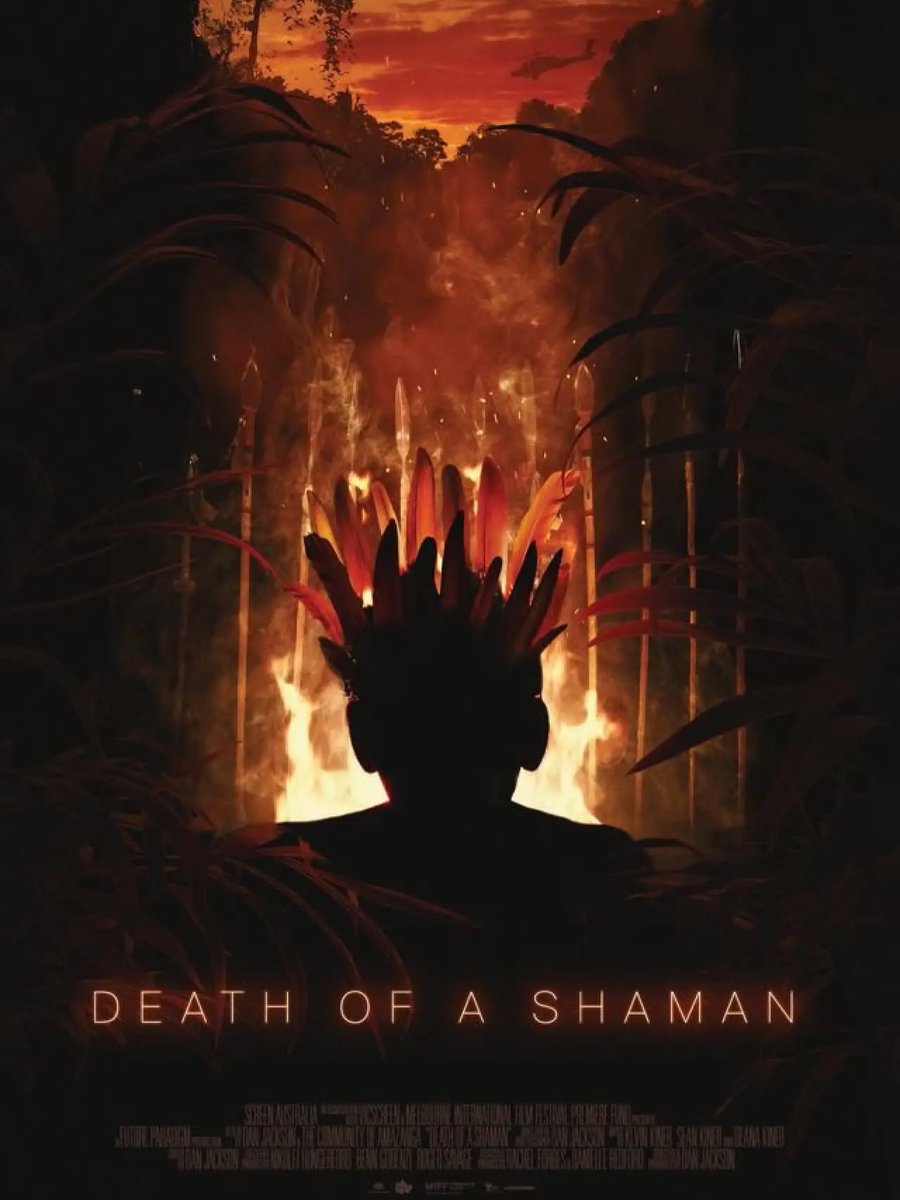 flako_pretty's tweet photo. 3rd and final MIFF for today. More to come. Lots more. Death of a Shaman (2026) https://t.co/QxYiAevtqA