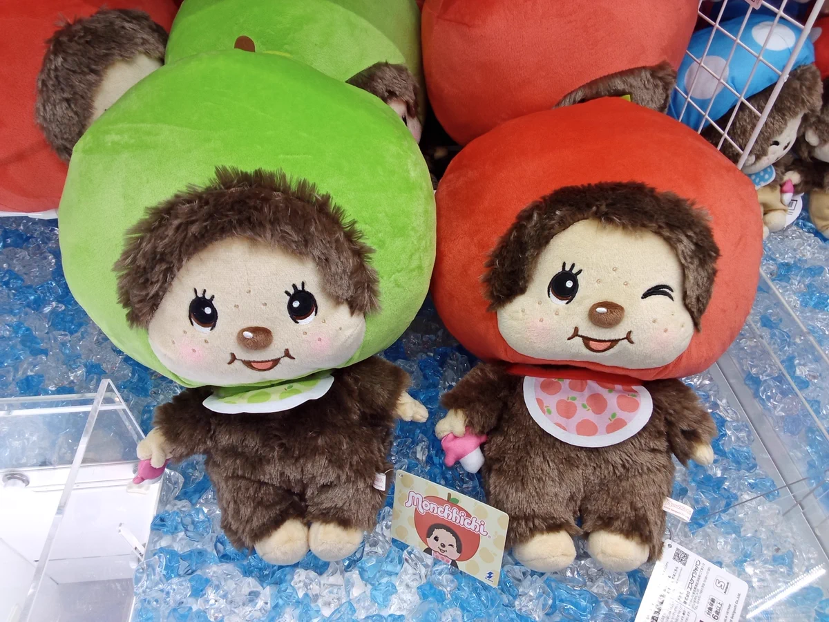 Monchhichi りんご 着ぐるみ ぬいぐるみ モンチッチ リンゴBIG
