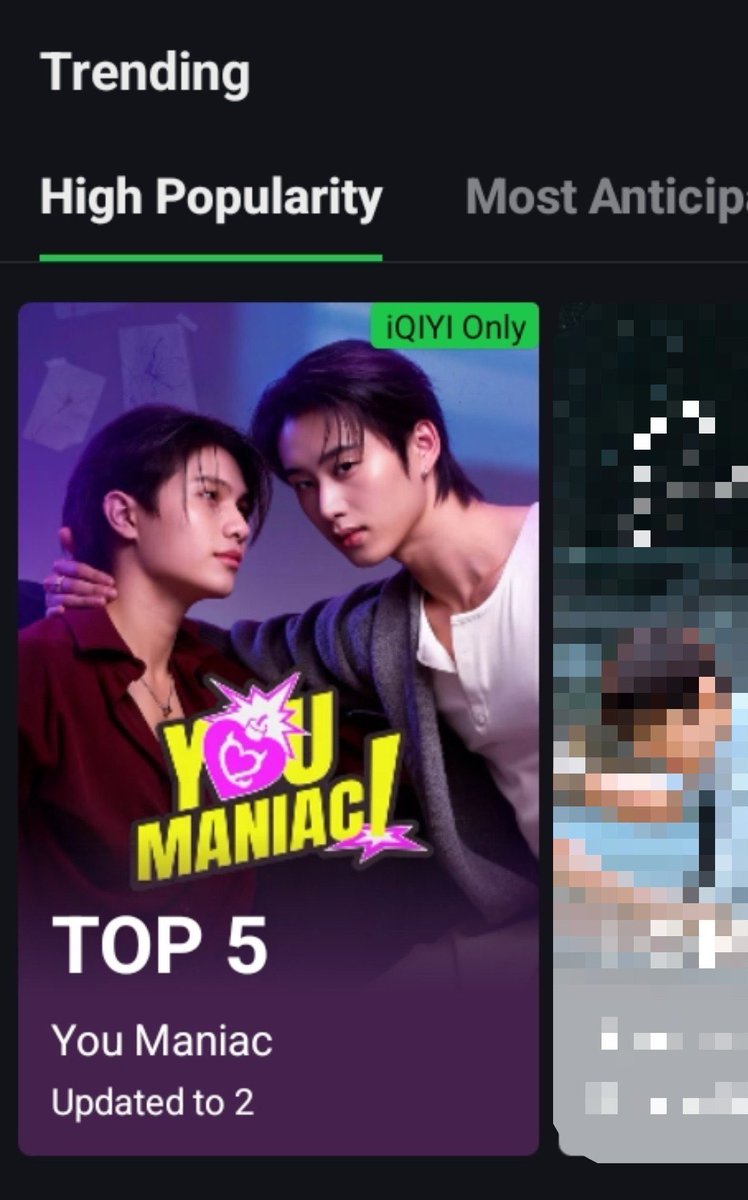 jwillestt's tweet photo. YOU MANIAC BEING SO LOVED AND FAMOUS IN EVERY STREAMING?!! 😌👏🏼 WE ARE SO PROUD!!!!

-You Maniac Series #1 on Rakuten TV’ (2 weeks in a row btw) 😌👏🏼
-Top5 in OneD 🥺
-being part of Top10 VIKI in so many countries around the world 😭👏🏼
-Top5 in iQIYI 👏🏼

#YouManiacSeries #WilliamEst