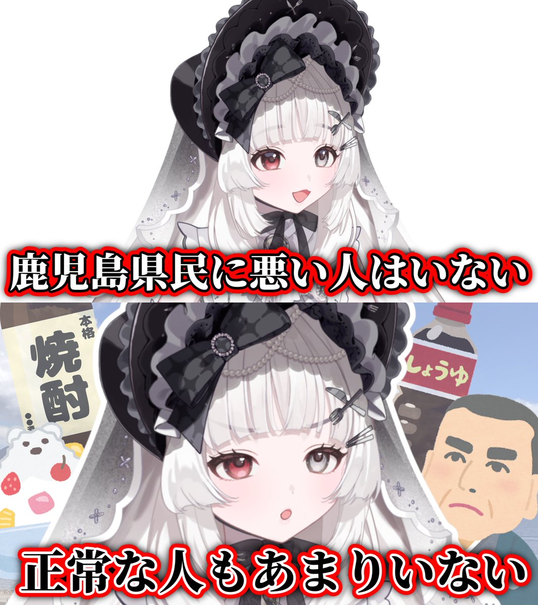 calameuyamuya's tweet photo. 鹿児島県人に悪い人はいない https://t.co/lG5RaDBkds