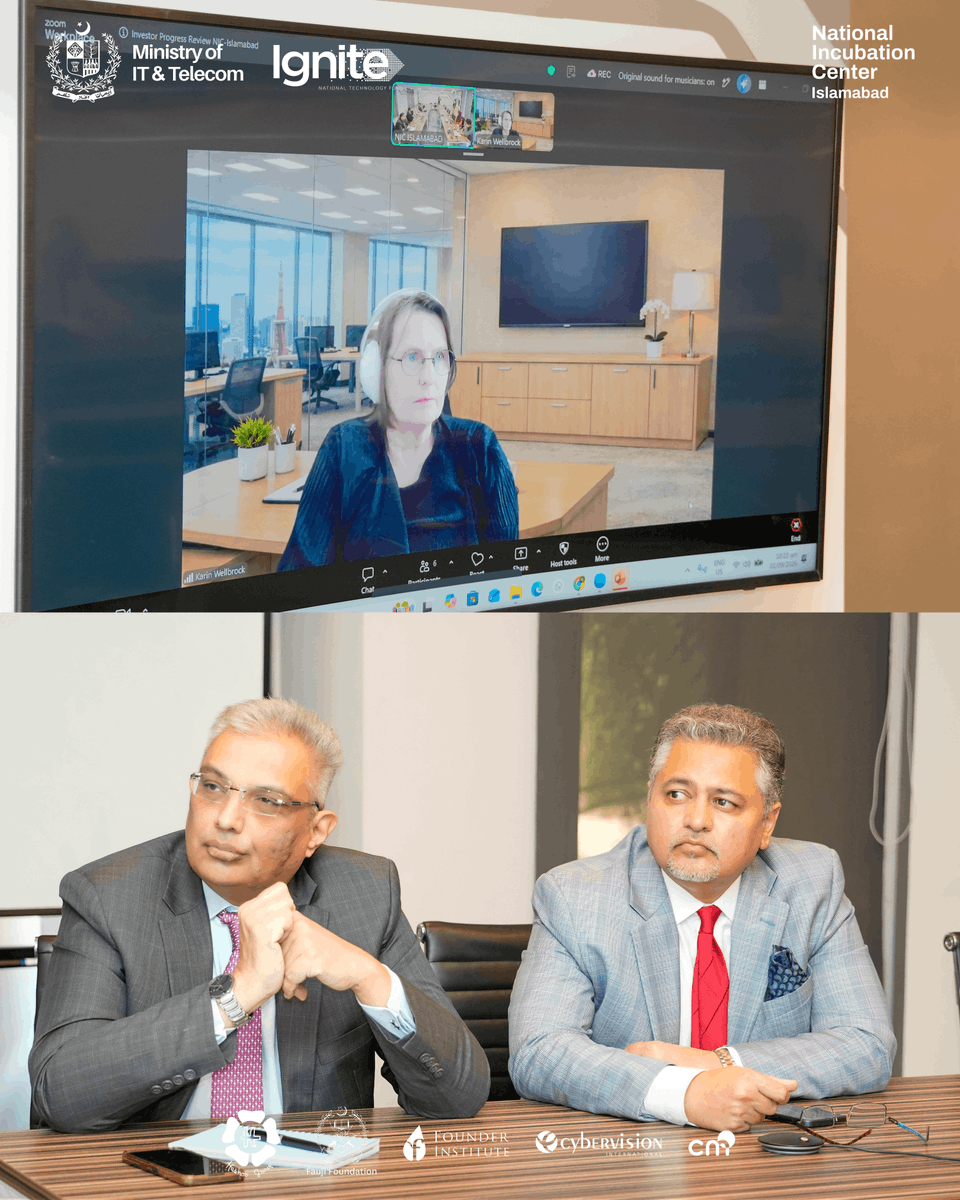 NICI_Pakistan's tweet photo. Over two intensive days, founders from Founder Institute Cohort 5 at NIC Islamabad put their startups and their assumptions to the test at the Investor Progress Review. https://t.co/tR6mpMHvmX