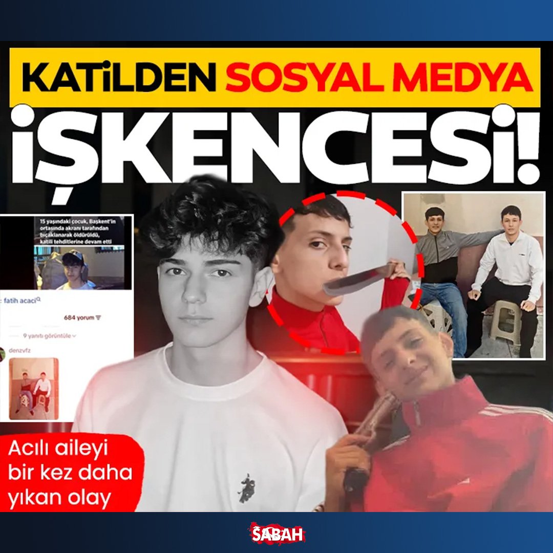 sabah's tweet photo. Ankara'da Fatih Acacı'nın ölümüne ilişkin davada, sanık Doğukan Gündür'e haksız tahrik indirimiyle 12 yıl hapis cezası verildi.

Acacı'nın ailesi, mahkemenin verdiği cezaya itiraz etti.

https://t.co/iWVXrOn8g3 https://t.co/fiddDVyl8t