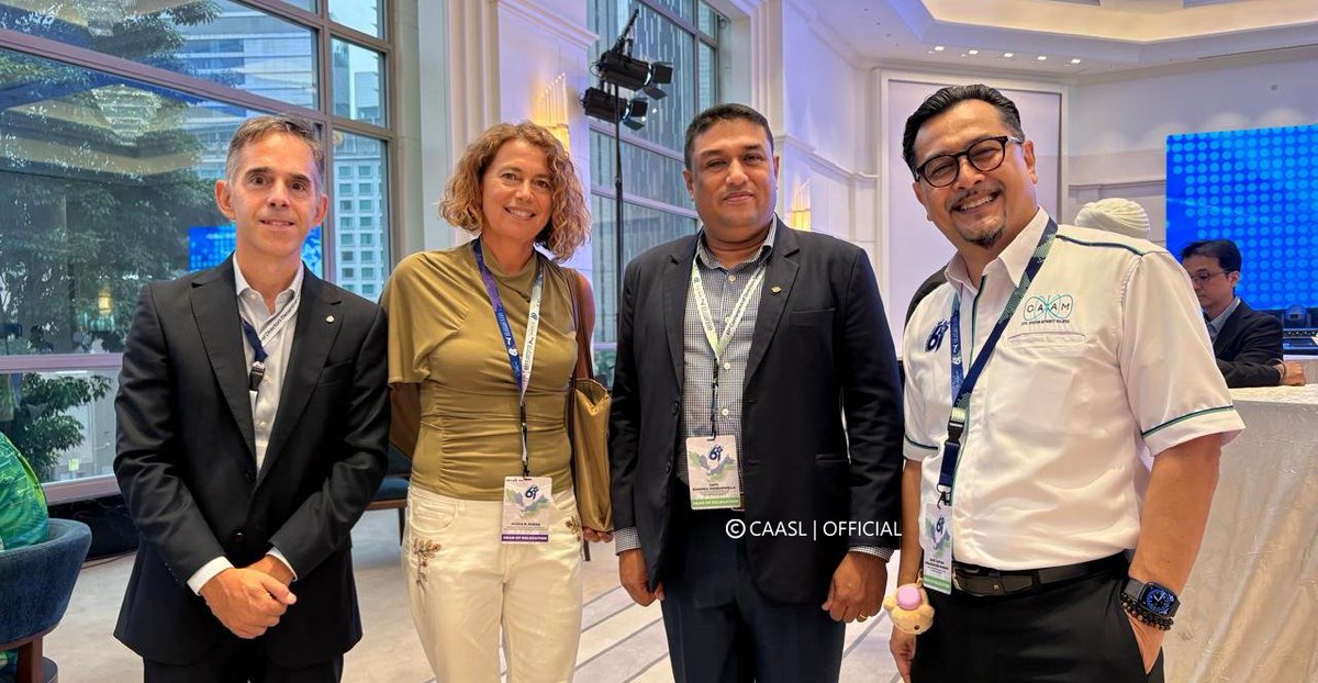 caaslofficial's tweet photo. Sri Lanka Strengthens Cooperation with European Aviation Partners

#SriLanka  #CAASL #easa  #AviationCooperation  #southasianaviation https://t.co/EyZ3htQxXJ
