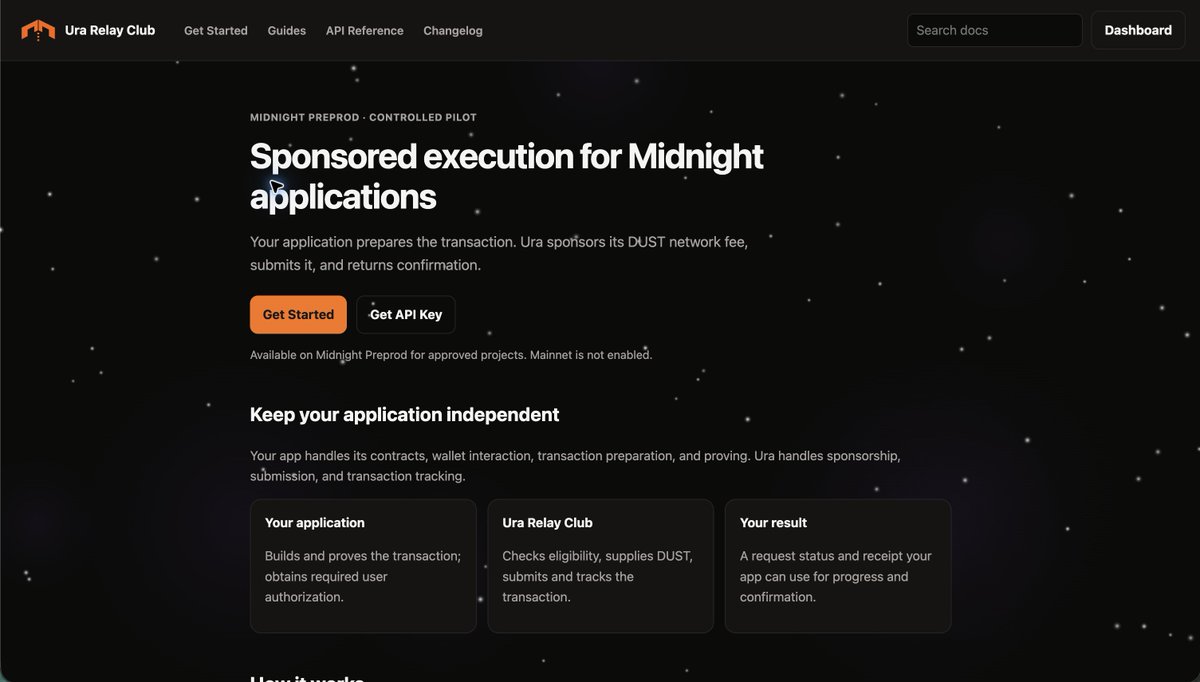 Urafinance's tweet photo. https://t.co/Cy9bjvVfUn  live now 🟢 
Your NIGHT could do more. 👀

Our next goal for Ura Relay Club: let NIGHT holders earn a share of sponsorship fees by directing future DUST capacity to Midnight apps.

Keep your NIGHT. Help power the ecosystem.

https://t.co/p66QAlCkRY https://t.co/L3Ie6IkWrl