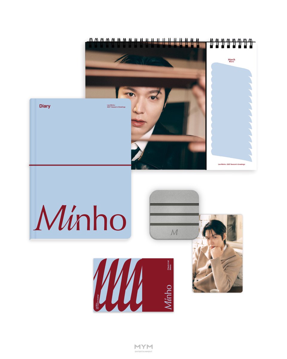 ActorLeeMinHo's tweet photo. [#LEEMINHO]
📽 LEE MINHO: 2027 SEASON’S GREETINGS
‘Minho CREATIVE STUDIO' 판매페이지 OPEN!
아래 링크에서 구매하실 수 있습니다.

📍Koreans : https://t.co/pwmgNK3dbD
📍Foreigners : https://t.co/YJCxebDbIQ

📽 SALE HAS STARTED!
2027 Season's Greetings are available from above link.

* 한정 판매로 재고 소진시 조기 마감 됩니다.
*Limited sale — will close early once stock runs out

#이민호 #2027시즌그리팅 #MINOZ #MYMENTERTAINMENT