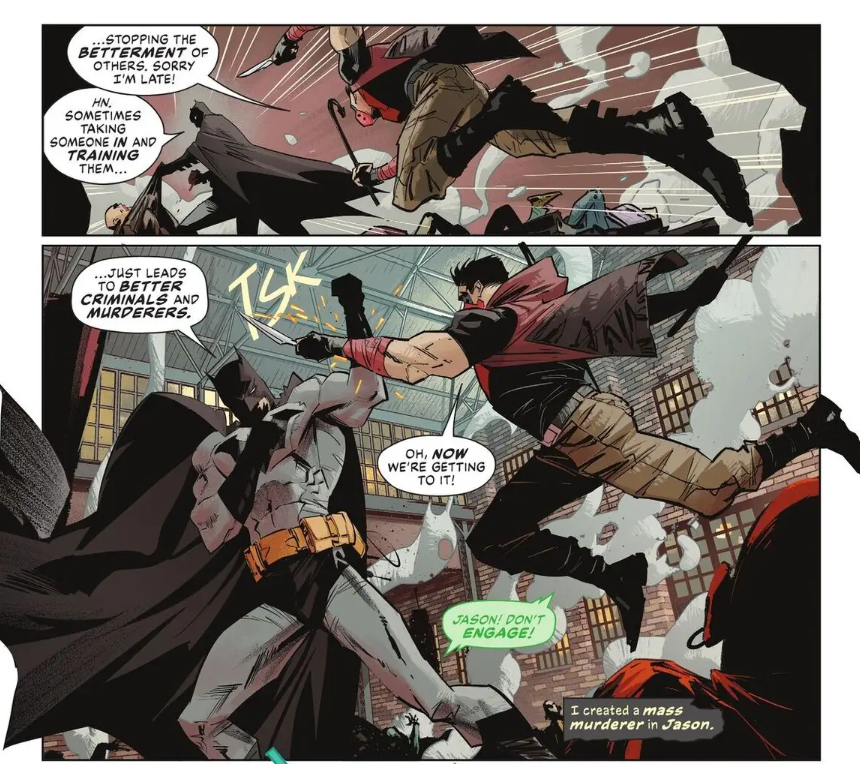 nightcains's tweet photo. jason todd oomfs how do we feel about his characterisation in gotham war because i feel absolutely awful for him https://t.co/vPHT5c0Ynf