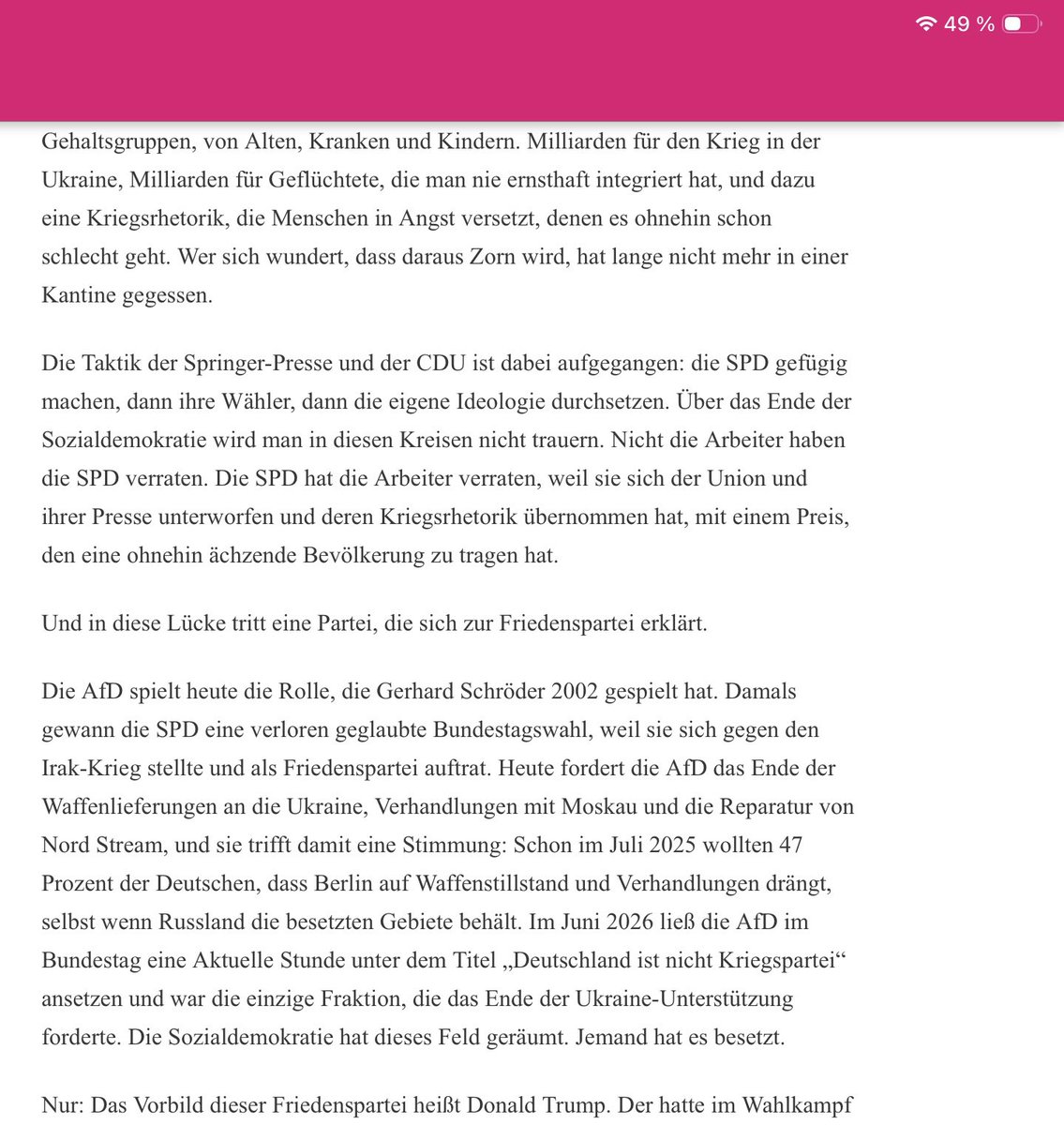 WalterKnepel's tweet photo. @aufmacher @LudgerWess Du Dödel, die Ukraine mit dem rechtsextremistischen Selenskyj Regime hat den Krieg längst verloren. -Hast du Dreck auf den Augen und in den Ohren ? @VP .@UlrichVosgerau .@bundeskanzler .@SWagenknecht
Erhard #Eppler Kreis , Stellungnahme z Wahlsieg @AfD u @BSWbund https://t.co/cgjw3dumQb