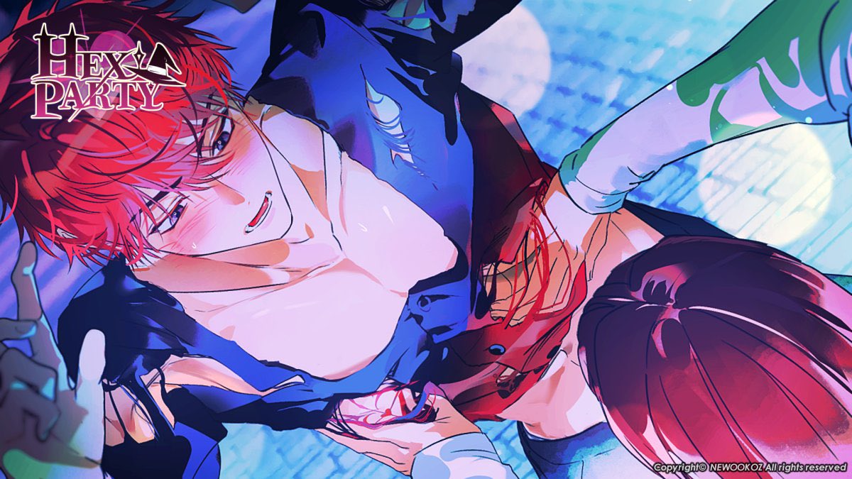 Ikemenfangirl's tweet photo. Hex Party : PC game project 【 KR 】

"Hex Party" is a company Management Sexy Dating Simulation Game

Title: Hex Party (헥스 파티)
By: NEWOOKOZ
Platform: PC windows, macOS
Language: Korean

※ Female MC

CAST https://t.co/2jcizCyCj4

#otomegame #femalmc #โอโตเมะเกม #HexParty https://t.co/1prmlWwX1J
