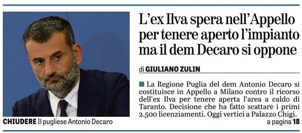Siddh60's tweet photo. #DeCaro rema contro il diritto al alvoro degli operai.
Poi si lamentano che non li votano. https://t.co/CuYrqS6sOV