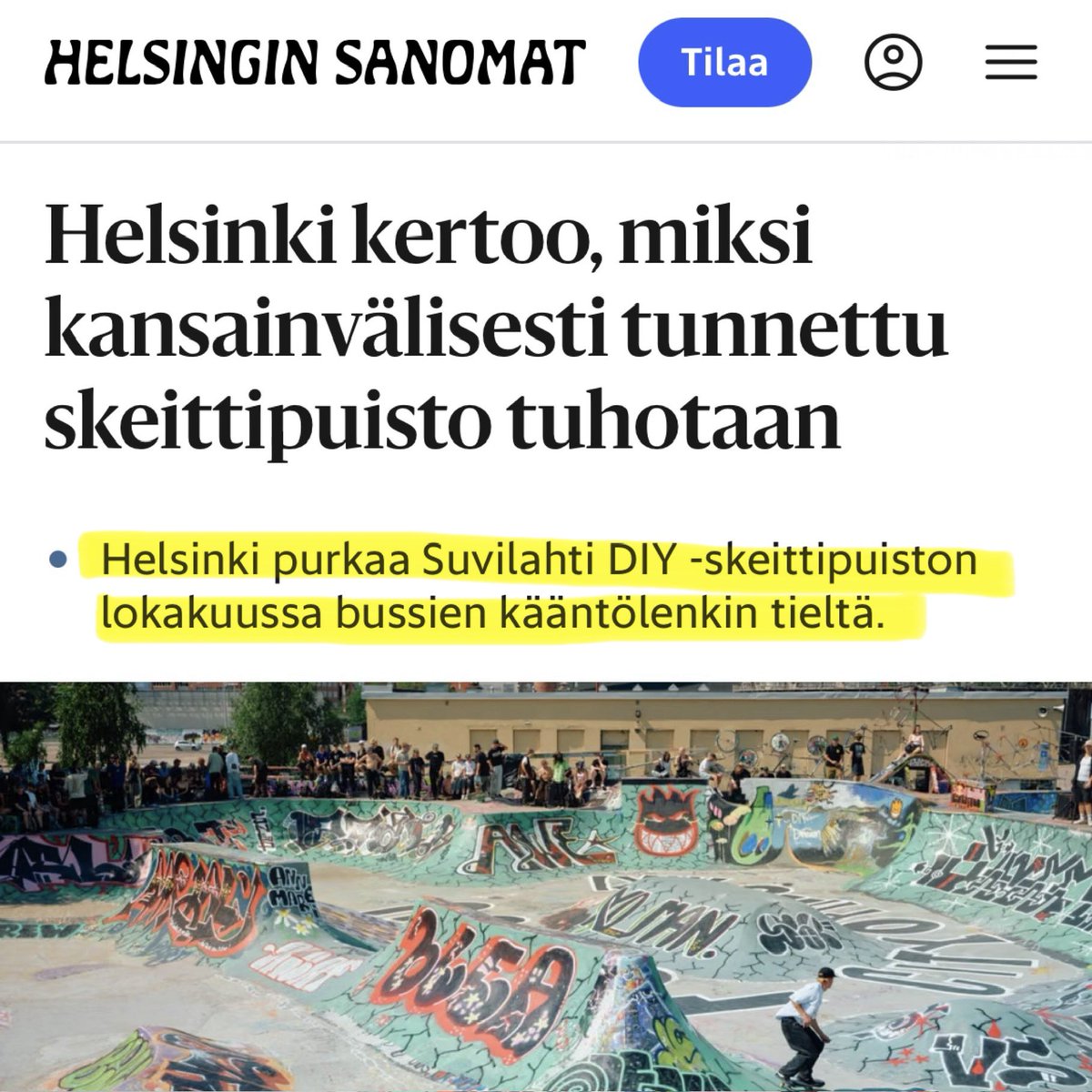 kasperstromman's tweet photo. Se että jokin asia ”heitetään bussin alle” piti olla vain kielikuva https://t.co/0BLXXsg8jy