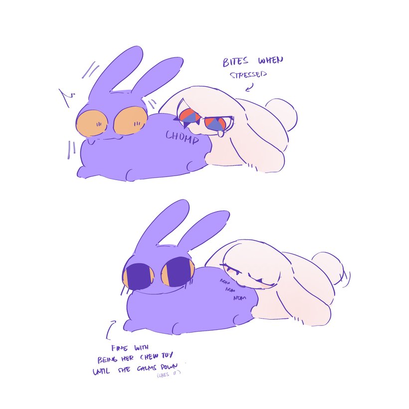 nomi_illust's tweet photo. Chomp https://t.co/WwV9FIXMZG