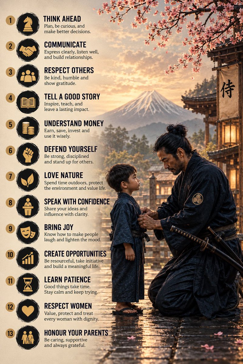 hvgoenka's tweet photo. Things to teach your child https://t.co/7aZ7mb2sLG