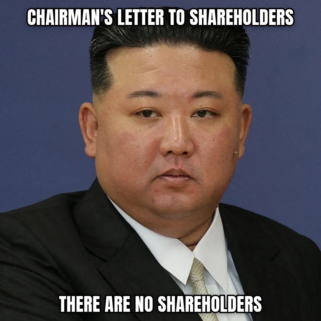 NKhynix's tweet photo. There are no shareholders, we love you. But if you buy $NKHY you can join our DAO. 

$NKHY, the superior $SKHY https://t.co/QTtxzFF0hI