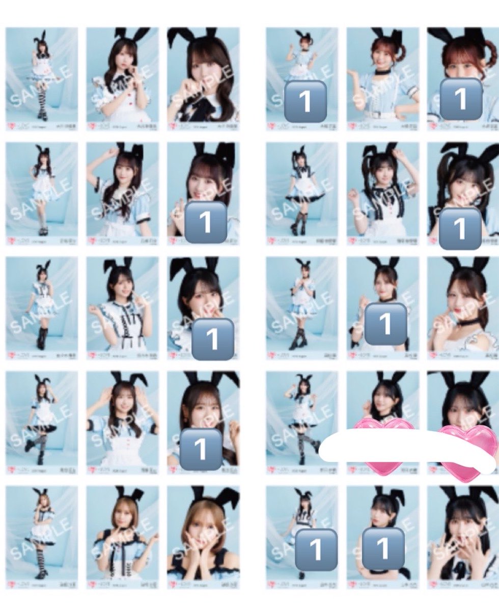 Aaajtjo's tweet photo. イコラブ　トレ　生写真
譲　数字
求　買取

郵送または、10/10トレ希望です。 https://t.co/Pna7wj5Hgh