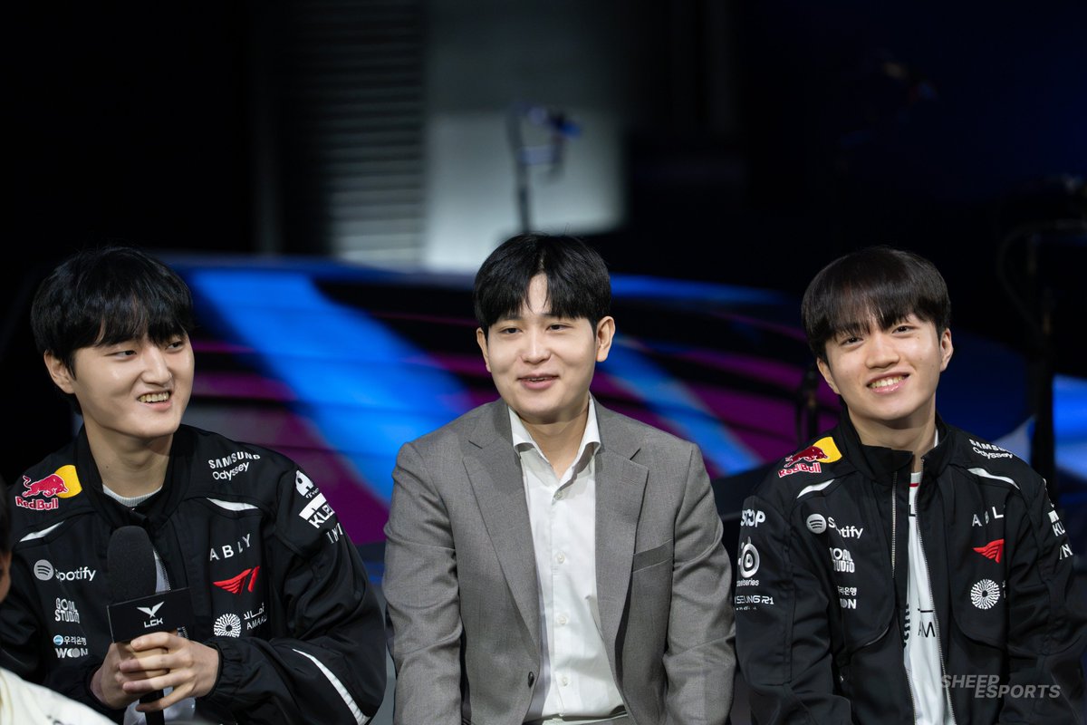 arieslol_'s tweet photo. T1 Keria @ 2026 LCK Finals Media day https://t.co/5BtuTUqUuF