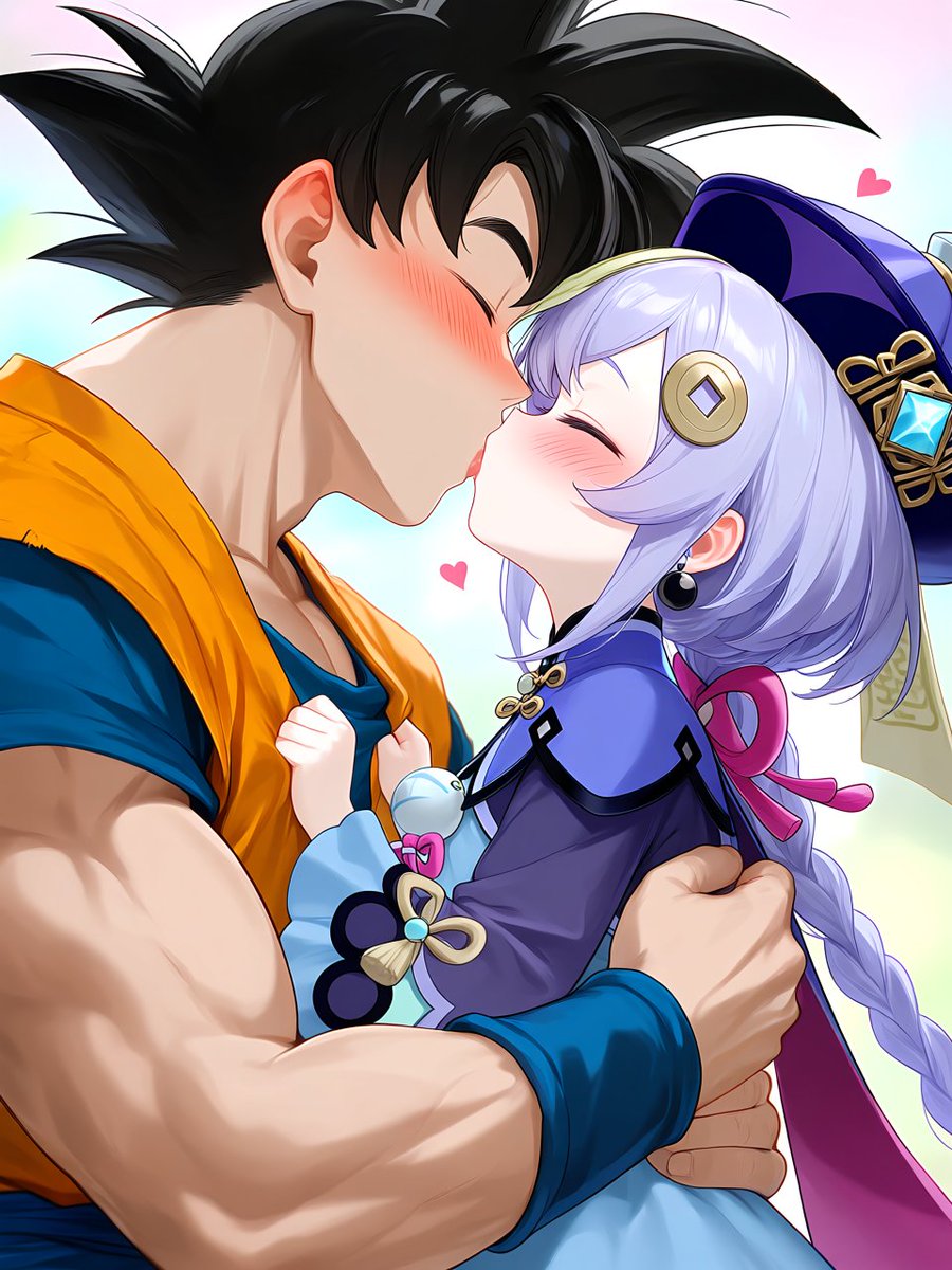 PrincessTantan's tweet photo. Oh no, Goku kissed the wrong Chichi. That's Qiqi not Chichi just because their names have the same pronunciation it doesn't mean they're the same person. How would Chichi, Gohan and Goten feel about this? Especially Pan. Find out at the next episode of Dragon Ball Z. https://t.co/D33saz2IcQ