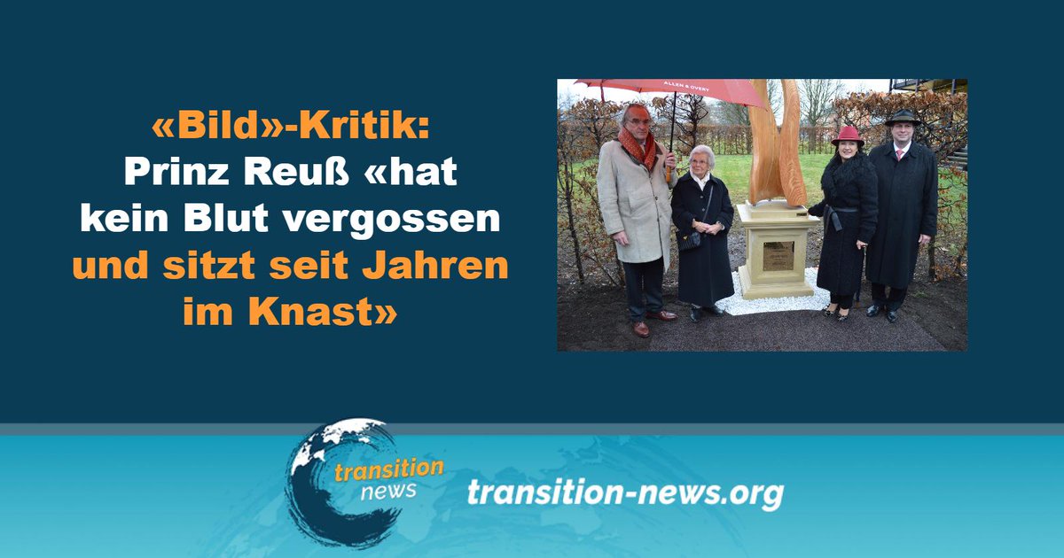 C_Transition2's tweet photo. Mit «Bild»-Kolumnist Harald Martenstein äußert ein weiterer Mainstream-Journalist scharfe Kritik am Prozess gegen Heinrich XIII. Prinz Reuß.
Weiterlesen ... (https://t.co/5NwKItZIoo)
#transitionnews #prinzreuss #UHaft #Prozess https://t.co/UghTm43G9o