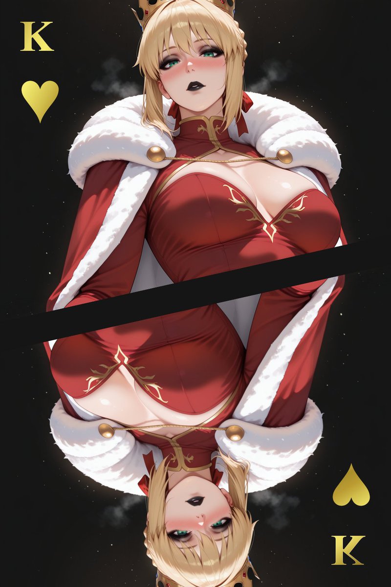 syf69ai's tweet photo. King &amp; Queen of Hearts 👑♥️ 
#Saber #BoaHancock #Fate #OnePiece
#セイバー #ボアハンコック #Fate #ワンピース https://t.co/hsFkE3OdZT