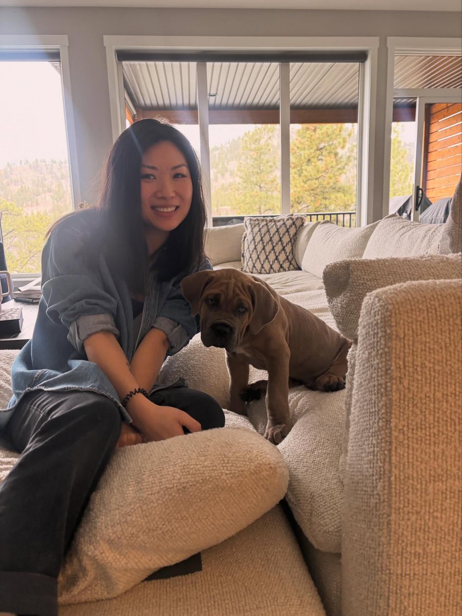 ErleneFerr1f's tweet photo. Meet Sandy. I reeeeallly like her. She’s training my mom and dad to train me. She has the best toys and treats. Mom better hit the road and stock up because I can’t get enough. https://t.co/EVaooxmSPI