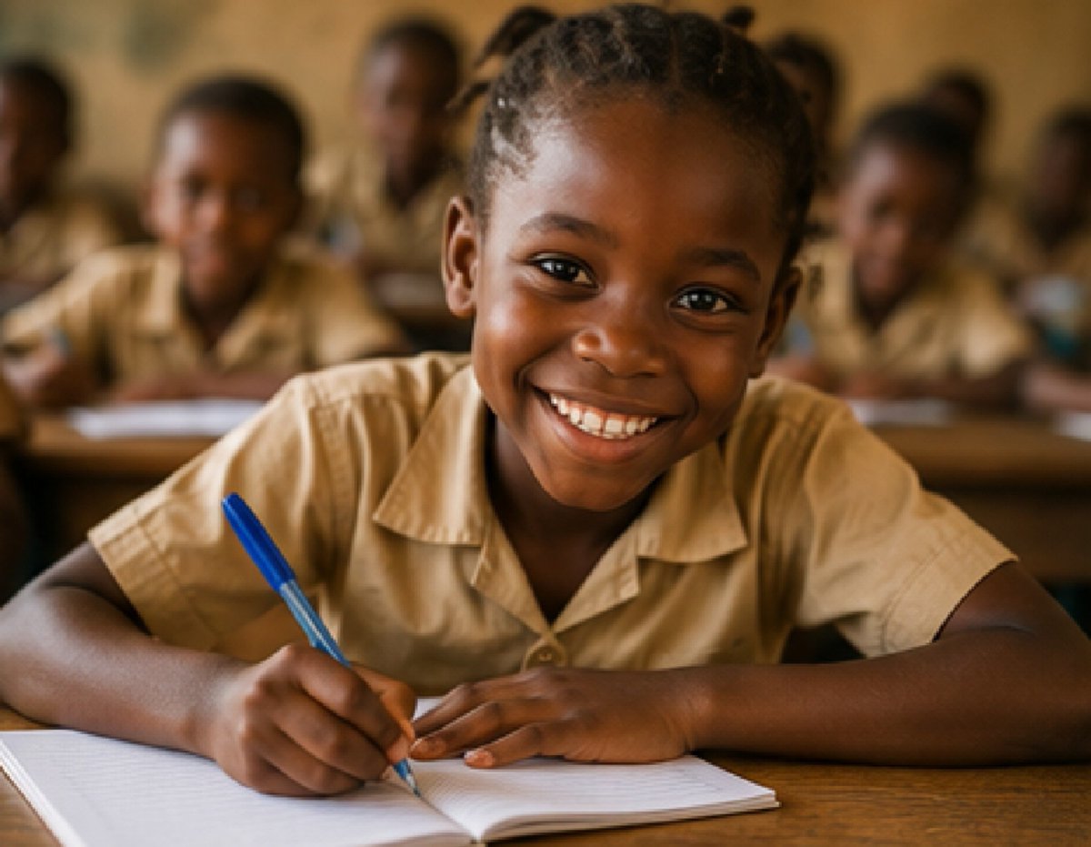 DeepertouchFoun's tweet photo. A child’s smile is important. ❤️

Imagine giving a child something as simple as a notebook.

For me, it means one less burden for a parent, one more smile for a child, and an opportunity to teach that child the beautiful act of giving.

Sometimes, the little things mean so much. 🌍❤️