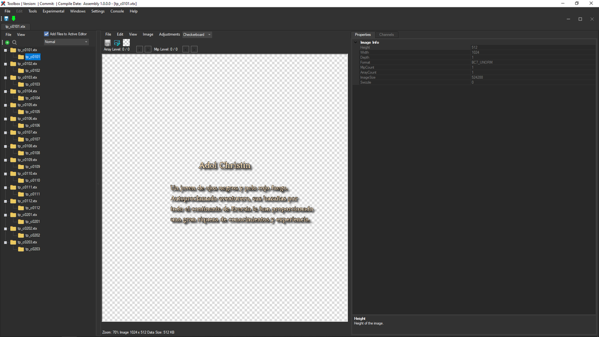 Cloudsefi's tweet photo. Trabajando con los archivos e imágenes de #switch #ys9 https://t.co/ZWFBfXBIwl