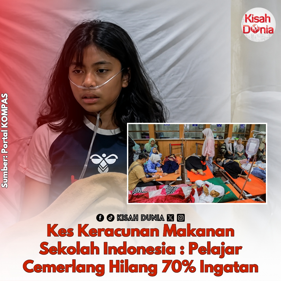 kisahdunia_com's tweet photo. Bayangkan, ada saudara &amp; kawan datang ziarah kat hospital, semua dia tak ingat. Drastik jadi macam budak 3 tahun, kena minum susu khas, susah bercakap😭😔

Berita Penuh: https://t.co/FttBy3K3Fc

#mbg #keracunan #ratusan #hilangingatan #febiola #KisahDunia https://t.co/j0BGUGi31x