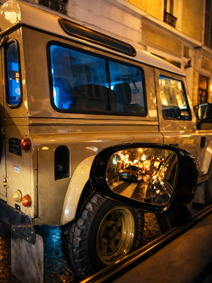 ContessaStkrjh's tweet photo. From Luxembourg to Paris, then to the sea—an industrious week on the move. Electric charger at home, but loyal to my old Defender. Paris meals, prayers, music, marching for a free Iran, then Luxembourg and Nice. Good night. https://t.co/YN0AcWIiMD