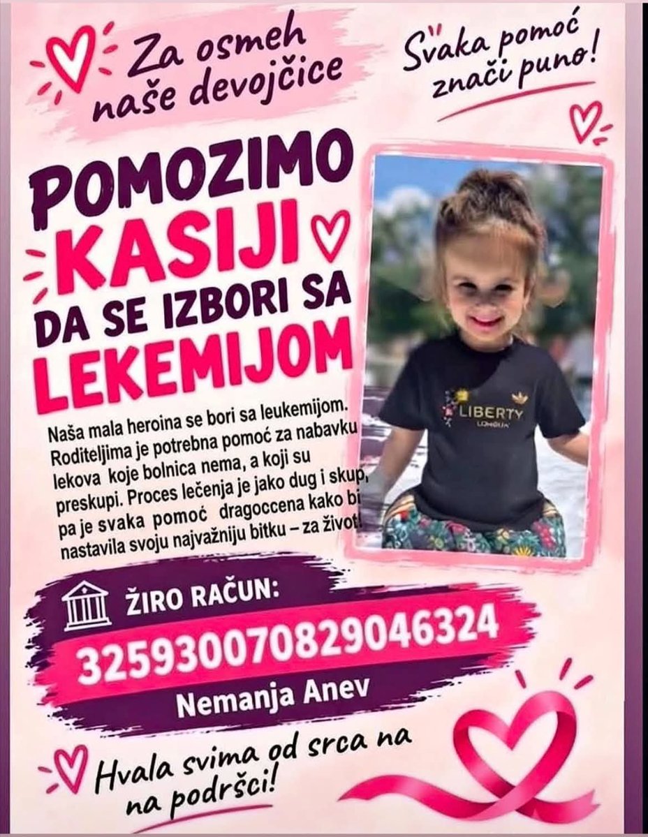 TijanaBezAjfon's tweet photo. Da vam ne objašnjavam šta i kako,jednom detetu je potrebna pomoć,pa.. https://t.co/BH5wI4MLSs
