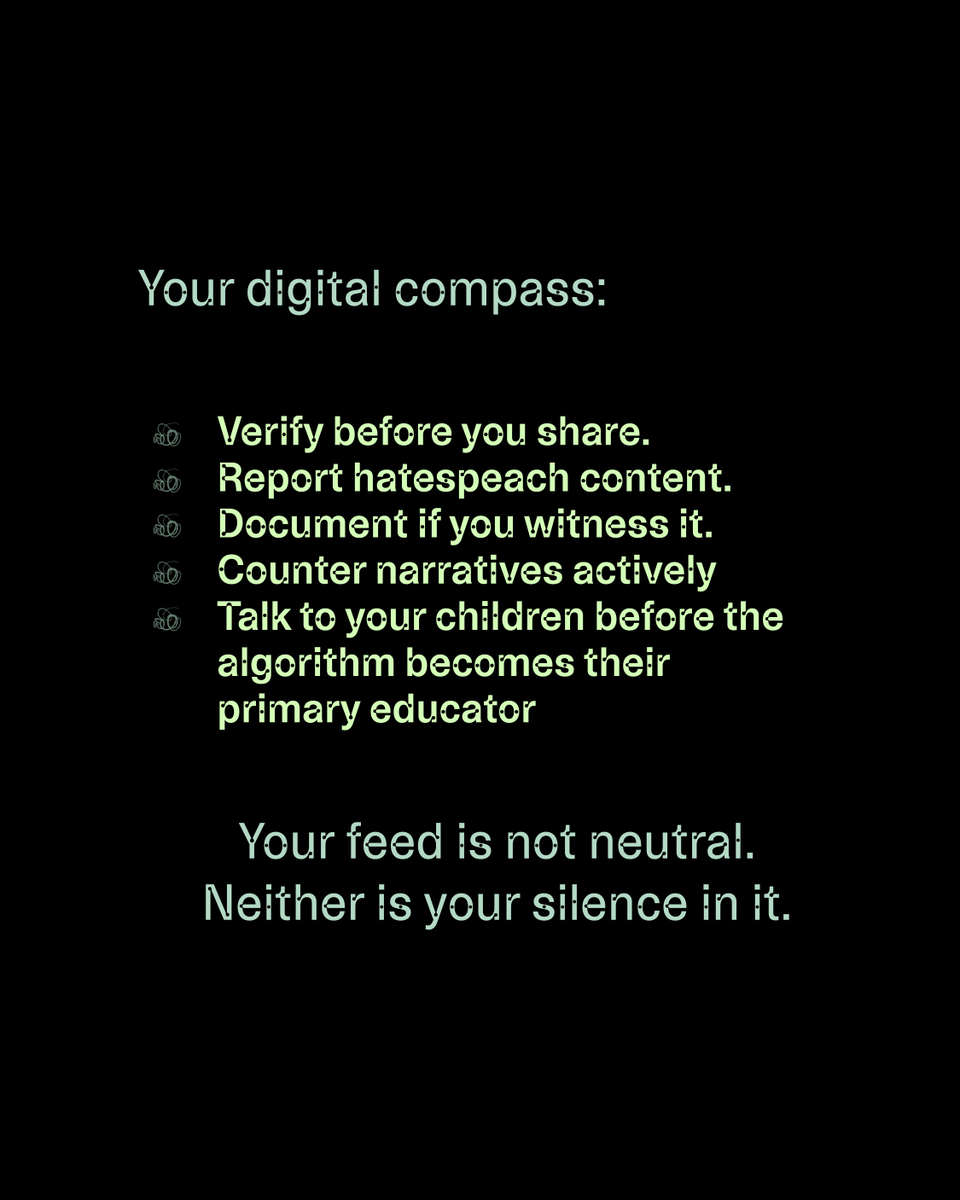 musawah's tweet photo. Give yourself a moment to think…
Would you say this face to face? 
Then why do you scroll past it when someone else says it?

Report one piece of hate speech content today. 
Not because it will fix everything, but because volume matters, and your report is part of it. https://t.co/XCpHMy0GJl