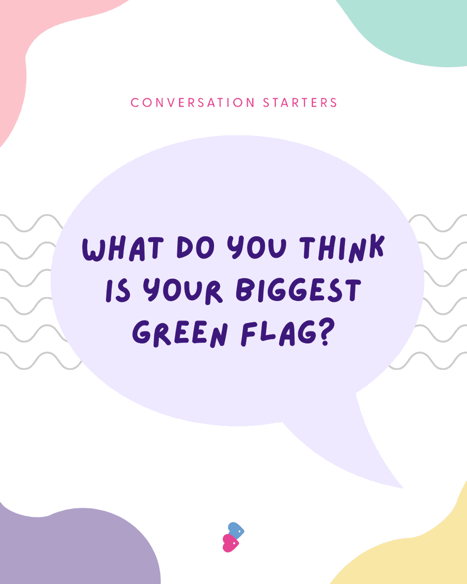 ChConnect's tweet photo. Our fortnightly Conversation Starter is here! 💬

What do you think is your biggest green flag?

Follow #CCConversationStarters for more ideas.

#ChristianConnection https://t.co/GhJ1sEzN5I